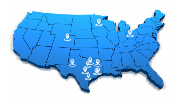 Our Offices Map